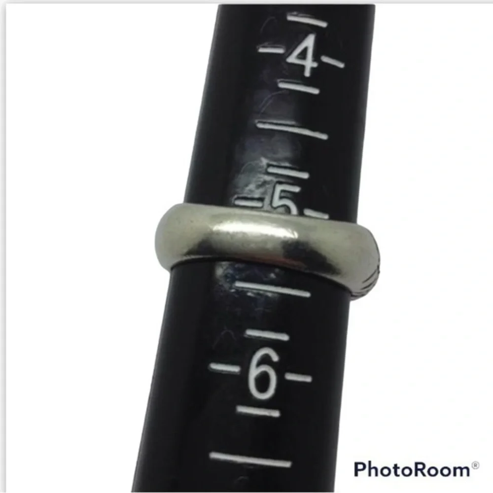 Smoky quartz sterling silver Designer ring size 5.25